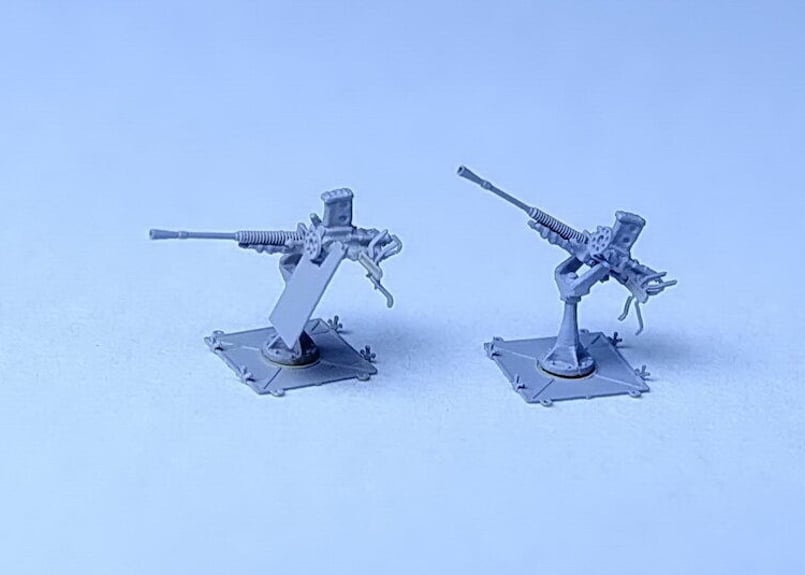 1/350 日本海軍96式25mm単装機銃セット | 艦船模型専門店