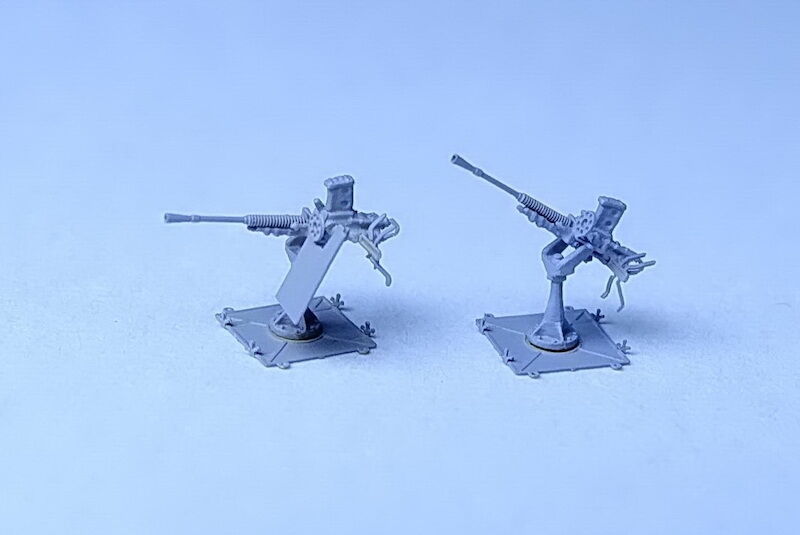 1/350 日本海軍96式25mm単装機銃セット | 艦船模型専門店 フリートネット