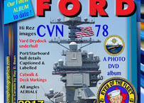 米海軍空母 CVN-78 ジェラルド・R・フォード フォトDVD