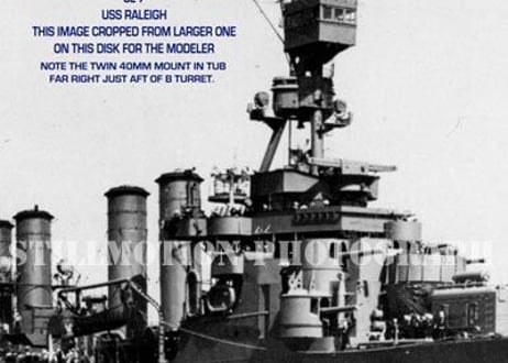 第二次大戦の米海軍巡洋艦 パート1