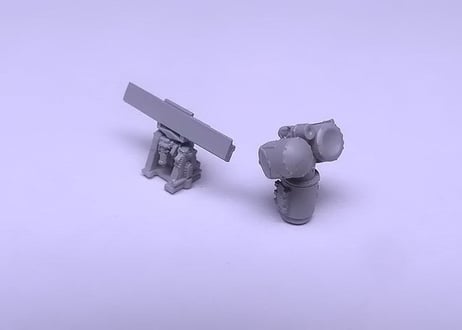 1/350 Mk.95 ミサイル射撃指揮装置 & Mk.23 TASレーダー