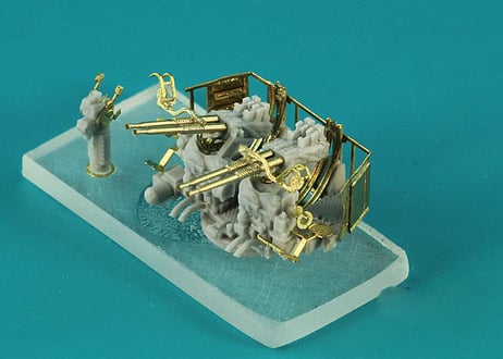 1/350 米海軍 40mmボフォース四連装機銃（バージョン1）