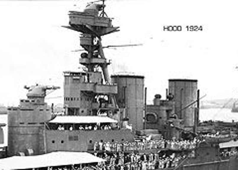 英海軍巡洋戦艦 フッド フォトDVD | 艦船模型専門店 フリートネット
