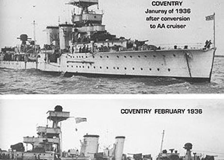 英海軍の巡洋艦 フォトDVD パート5