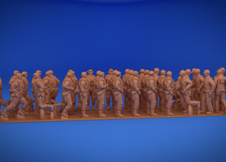 1/350 WWII 日本海軍 パイロット&整備員