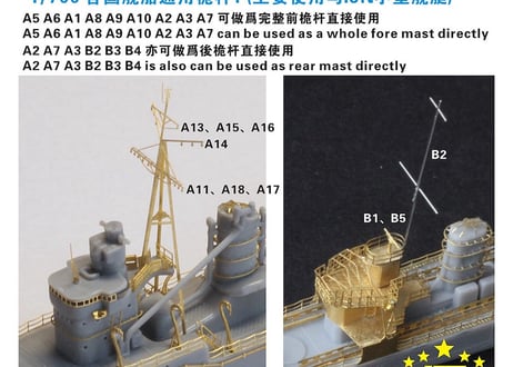 1/700 マストセット1