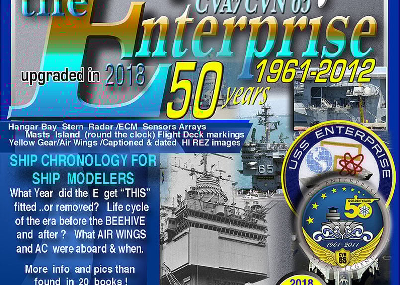米海軍空母 CVN-65 エンタープライズ フォトDVD | 艦船模型専門店