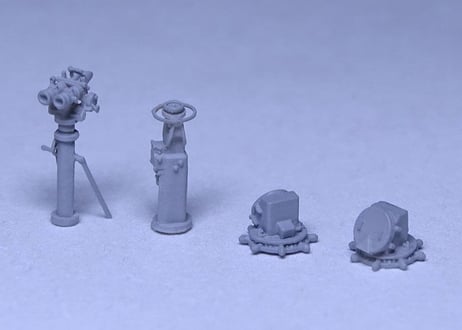 1/200 独海軍 観測装置セット