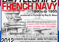 仏海軍戦艦 フォトDVD 1890年代-1955