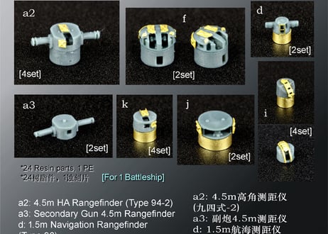 1/700 日本海軍 火器管制装置3
