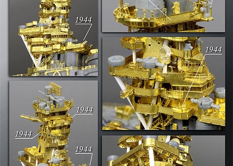 1/700 日本海軍戦艦 扶桑 1944 アップグレードセット