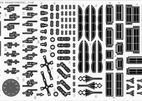 1/350 日本海軍艦艇用 艤装品