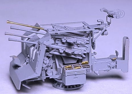 1/200 独海軍 20mm C35 四連装機銃