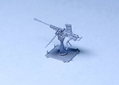 1/200 日本海軍96式25mm単装機銃セット