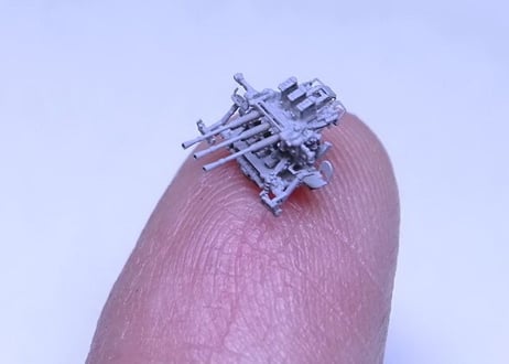 1/350 日本海軍96式25mm 三連装機銃セット