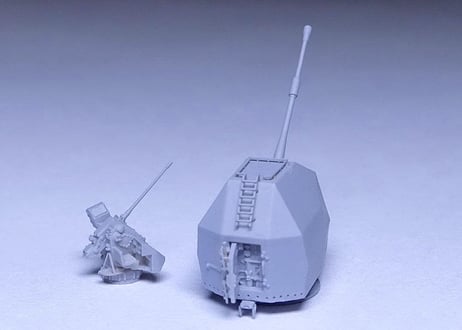 1/350 英海軍 Mk.8 Mod.1 4.5インチ砲 & 30mm DS30M