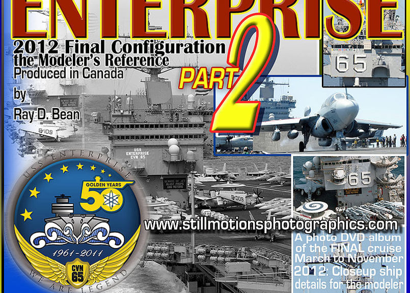 米海軍空母 CVN-65 エンタープライズ フォトDVD パート2 | 艦船