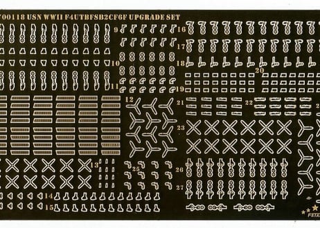 1/700 米海軍 F4U・TBF・SB2C・F6F アップグレードセット