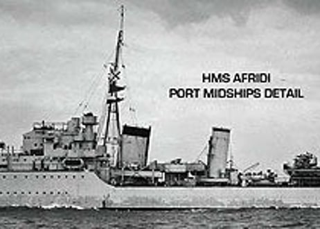 英海軍 トライバル級駆逐艦 フォトDVD