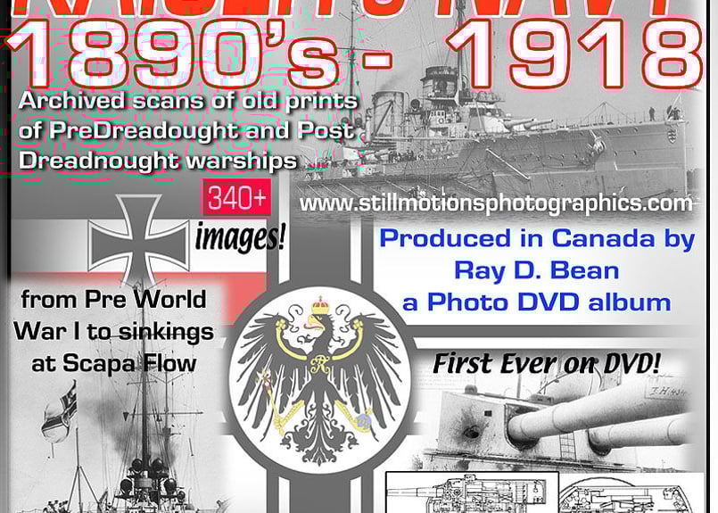 帝政ドイツ海軍艦艇 1890年代-1918 フォトDVD | 艦船模型専門店 帝政ドイツ海軍艦艇 1890年代-1918 フォトDVD | 艦船模型専門店