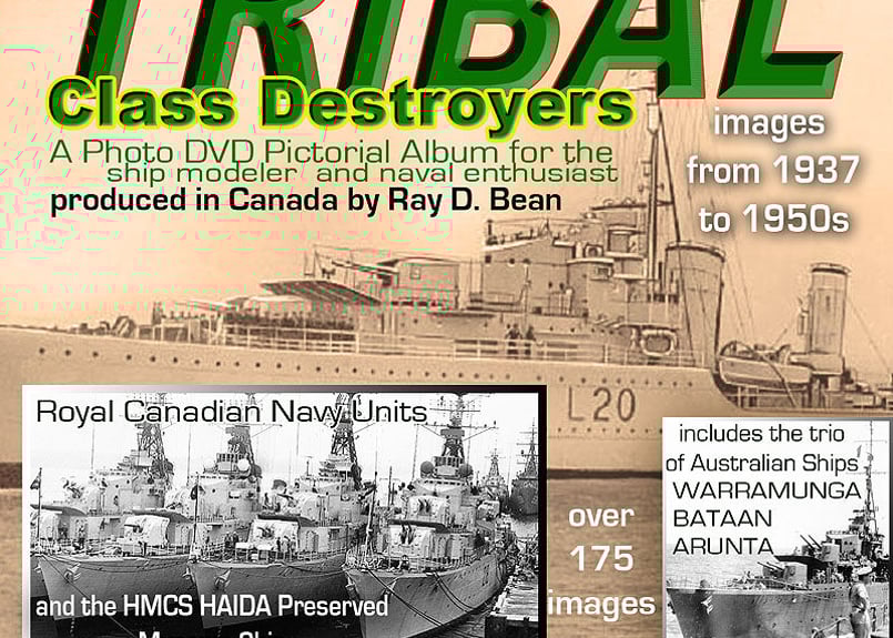 英海軍 トライバル級駆逐艦 フォトDVD | 艦船模型専門店 フリートネット