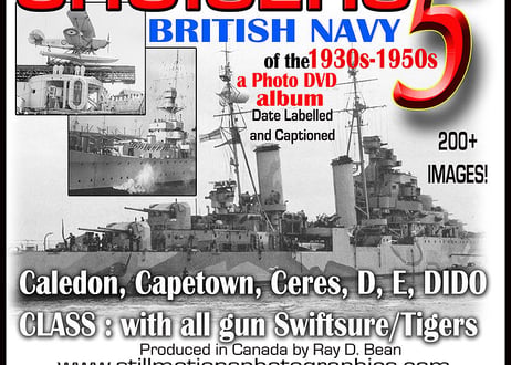 英海軍の巡洋艦 フォトDVD パート5