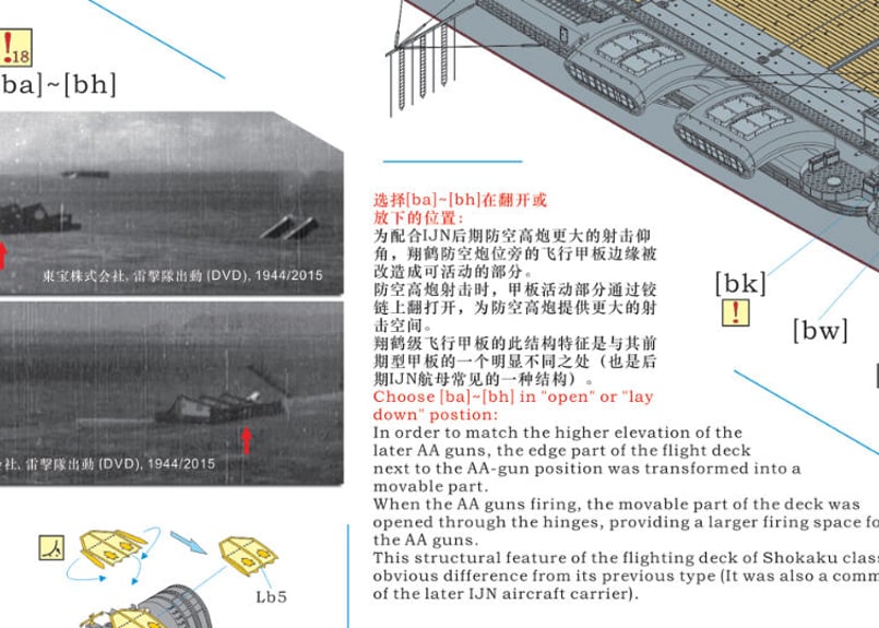 1/700 日本海軍空母 瑞鶴 1944年10月 アップグレードセット | 艦船模型