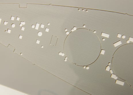 1/700 プラ製甲板シート 戦艦長門用