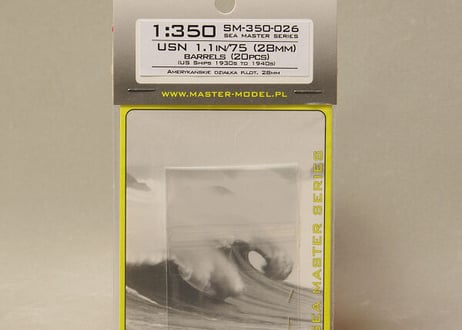 1/350 米海軍 75口径 28mm 機銃身