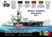 WW2 イタリア海軍カラーセット 1