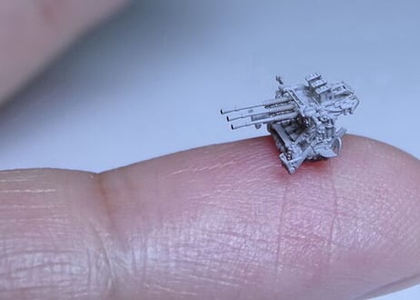 1/350 日本海軍96式25mm 三連装機銃セット