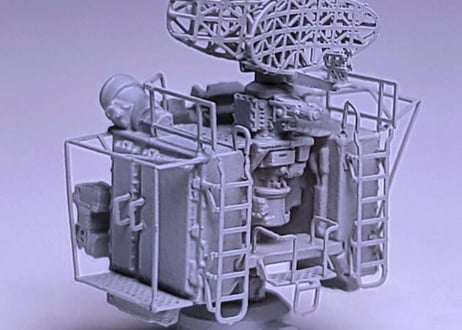 1/350 露海軍 MR-360 クロスソード 火器管制レーダー