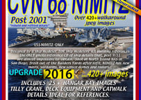 米海軍空母 CVN-68 ニミッツ 近代化改装後 フォトDVD