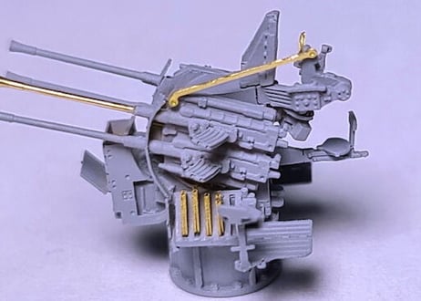 1/200 独海軍 20mm C38 四連装機銃