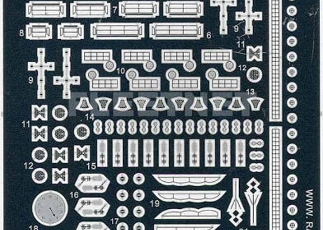 1/700 日本海軍艦艇用 艤装品