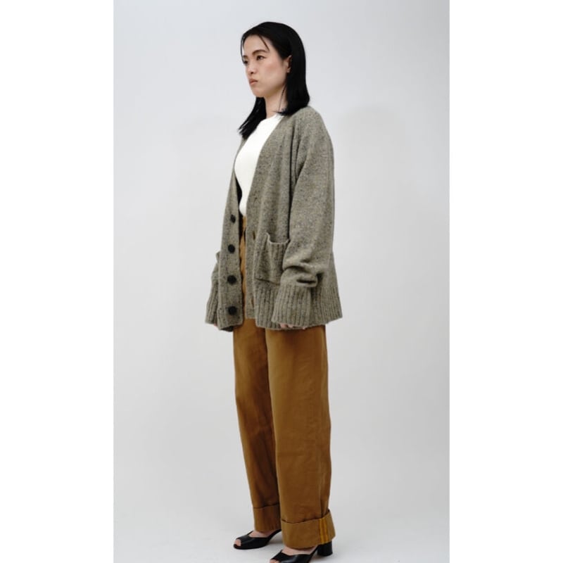 A26519】ミックス糸アルパカ混カーデ¥27,000+Tax | ANTHOM(アントム)...
