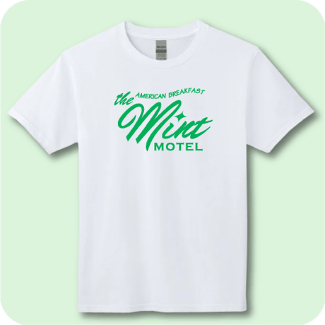 The MINT " The MINT T-SHIRTS / WHITE"