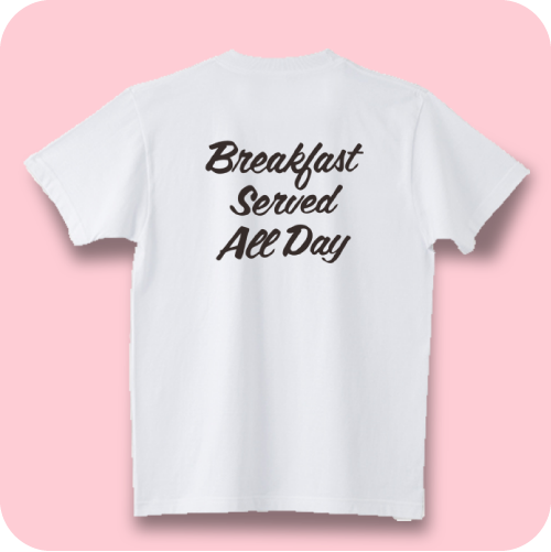 breakfast Tシャツ