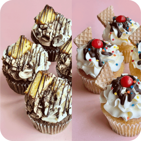 カップケーキ(11月限定商品2種セット)4個セット | The MINT MOTEL