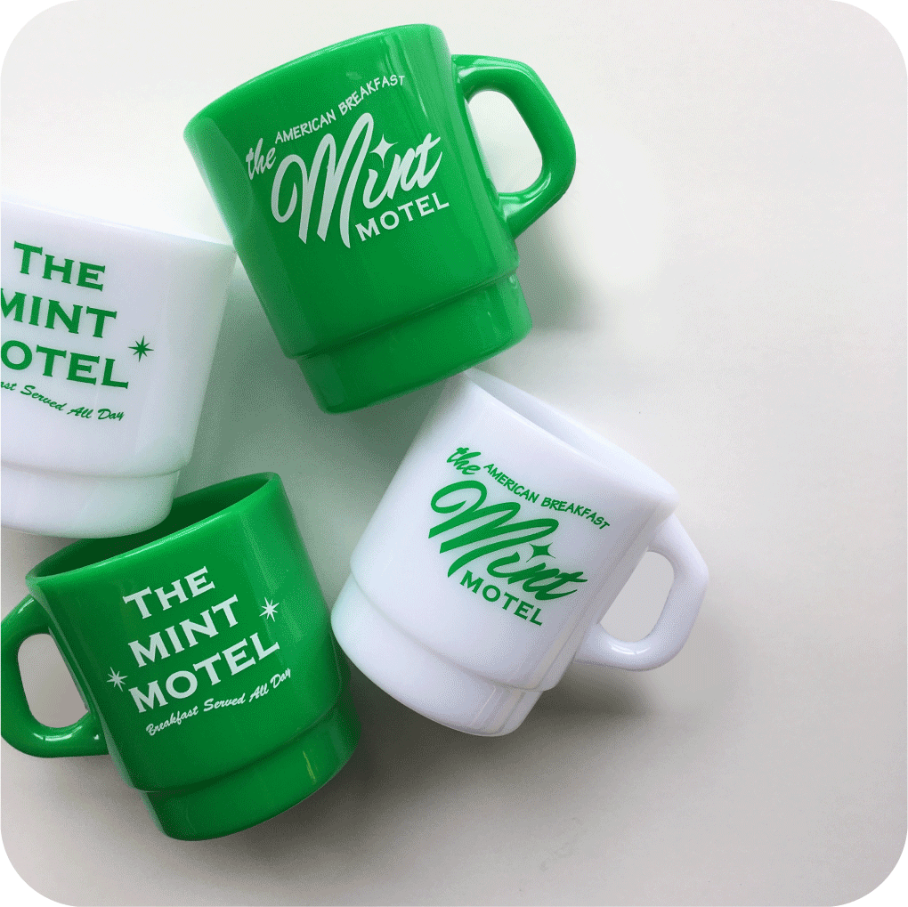 The MINT PLASTIC STACKING MUG / WHITE | The MIN