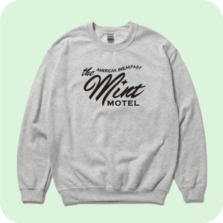 The MINT SWEAT SHIRTS / ASH