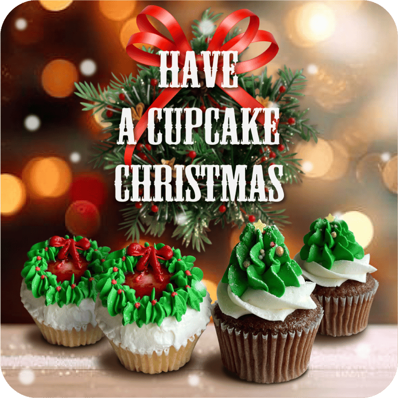 MINTオリジナル ホリデーカップケーキセット（全2種4個セット） | The