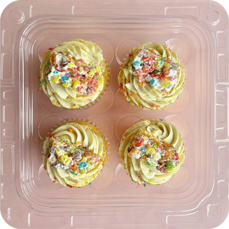 カップケーキセット(ペブルス※1月限定商品)4個セット | The MINT MOTEL