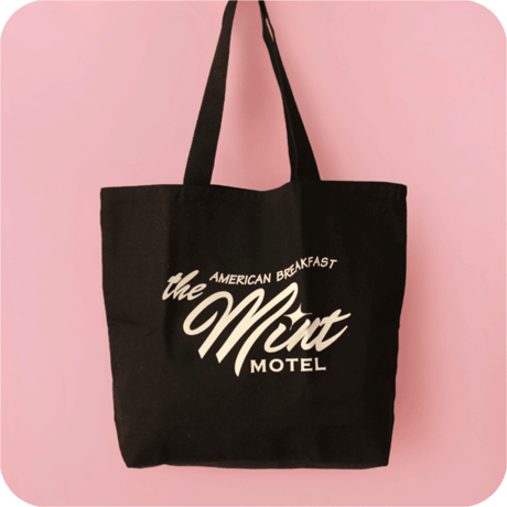 The MINT "TOTE BAG / BLACK"