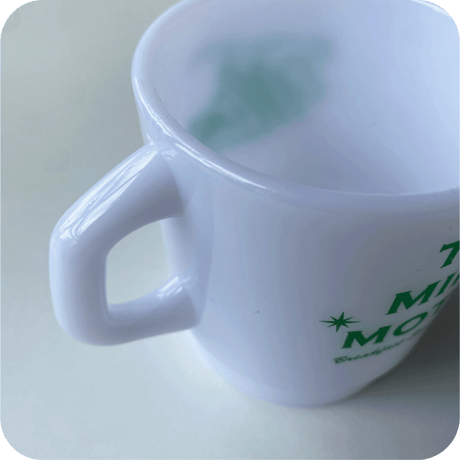 The MINT PLASTIC STACKING MUG / WHITE