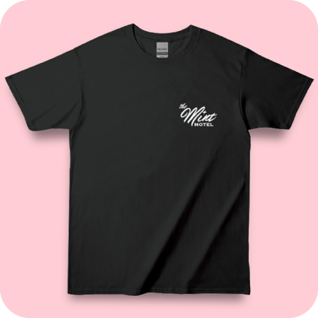 The MINT " BREAKFAST SERVED ALL DAY T-SHIRTS / BLACK"