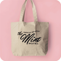The MINT "TOTE BAG / IVORY"
