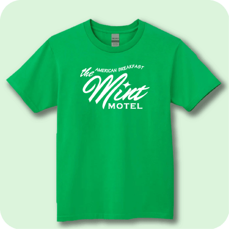 The MINT " The MINT T-SHIRTS / GREEN"