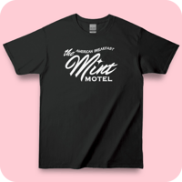 The MINT " The MINT T-SHIRTS / BLACK"