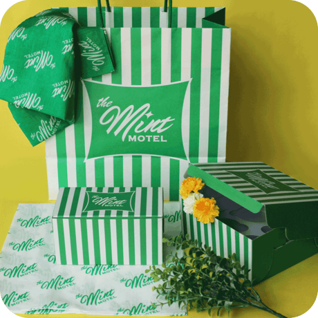 The MINT BANDANA, White